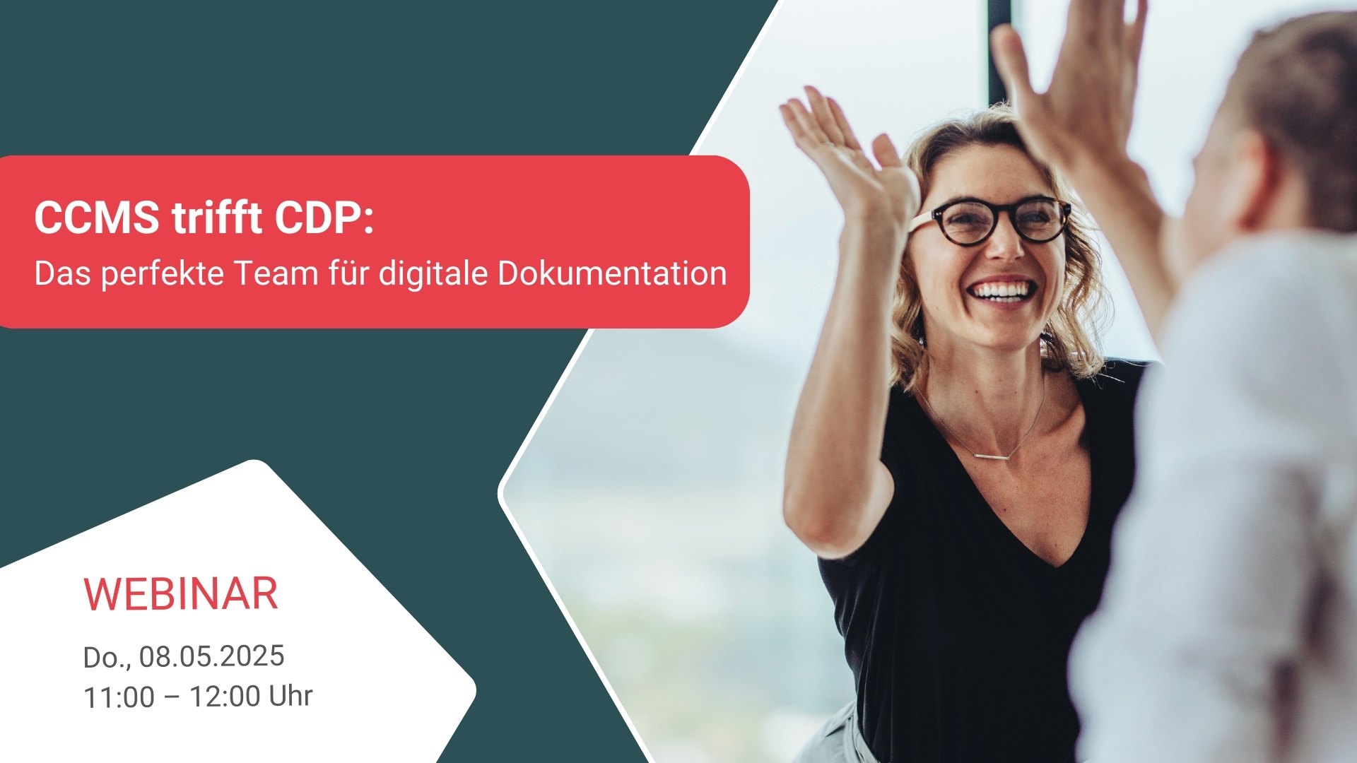 Webinar „CCMS trifft CDP: Das perfekte Team für digitale Dokumentation“